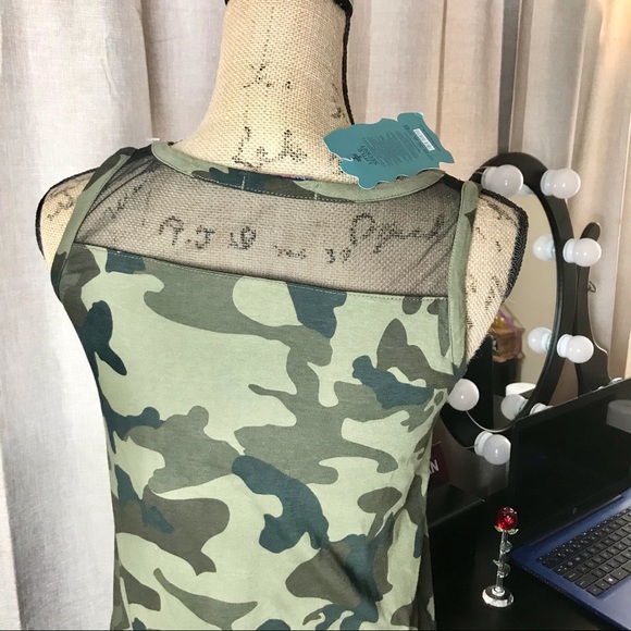 Camouflage Midi Dress Women’s Small NWT - Picture 6 of 13